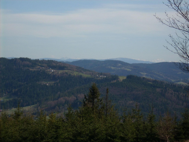 W Tle Wielka Racza i Rozsutce a na prawo Wlk.Krywań