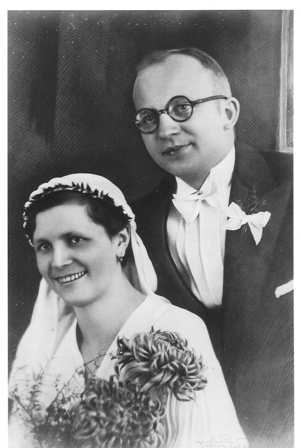 Lubomira (Wilda) Andrzejewska i Stefan Andrzejewski (dziadkowie)