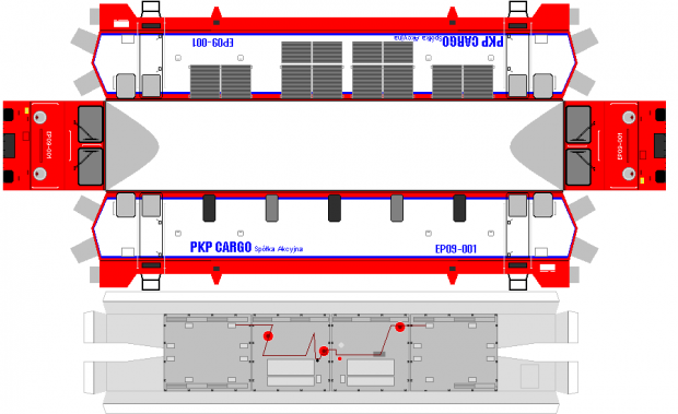 #PKP #rysunek #model #kolej #wagon #lokomotywa