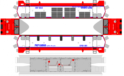 #PKP #rysunek #model #kolej #wagon #lokomotywa