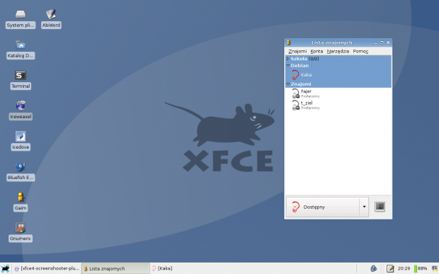 XFCE 4.4.1 + Tango