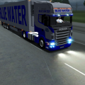 Haulin blue water scania