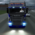 Haulin blue water scania