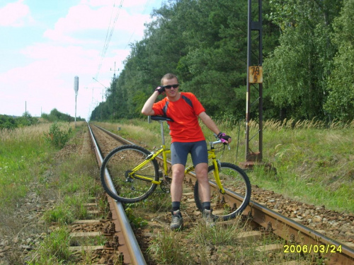 Wieluń- Wakacje 2006. rowerem do Lublińca