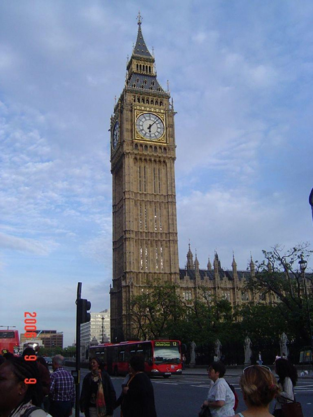 Zegar big Ben- Londyn