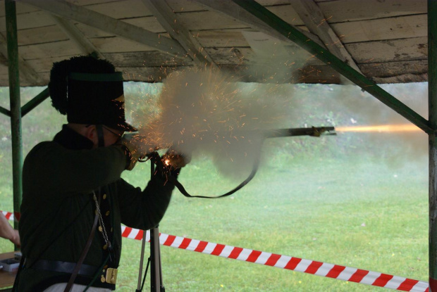 #CzarnyProch #strzelectwo #muszkiet #skałkowy #Warka #Jaeger #zawody #BrońPalna #wystrzał