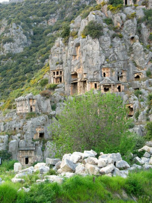 Starożytna Myra - grobowce #turcja