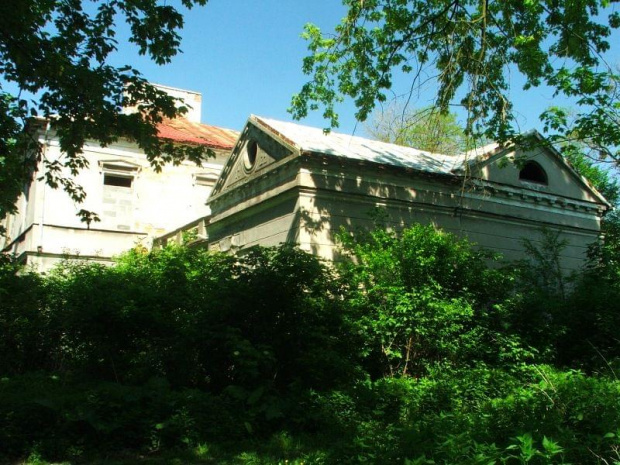 Zrujnowany pałac w Olesinie #Olesin #zabytek #zabytki