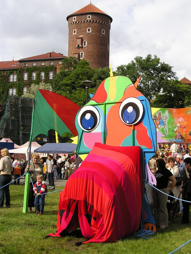 03.06.2007 - Kraków - Smoczy Piknik na Bulwarach Wiślanych pod Wawelem