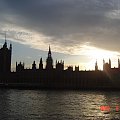 śliczny widoczek przy zachodzie słońca :) - Londyn