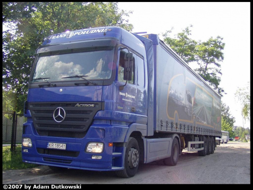 Trucks Photos by Dudek
(c) 2007
MB Actros MSII Trans Południe #TrucksPhotosByDudek