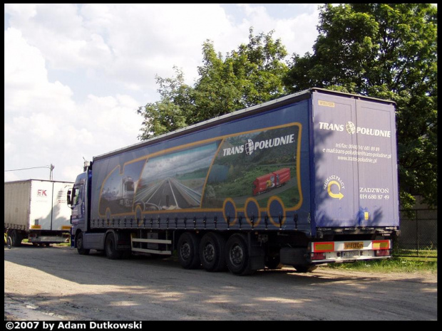 Trucks Photos by Dudek
(c) 2007
MB Actros MSII Trans Południe #TrucksPhotosByDudek