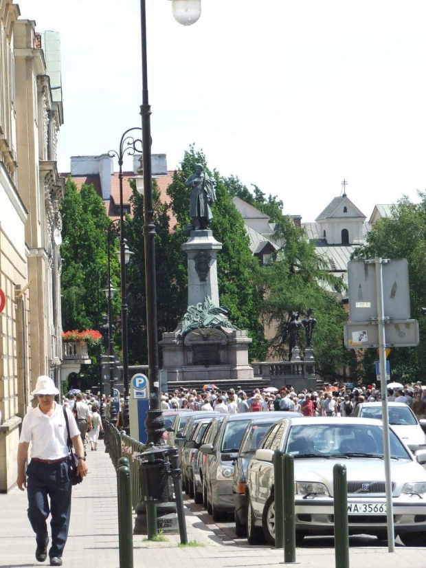 Mickiewicz i procesja na Boże Ciało #Warszawa