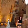 Luxor - świątynia we wschodnich Tebach.