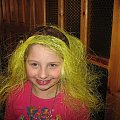 Oto moja siora w żółtych włosach. #gady #siorka #foty