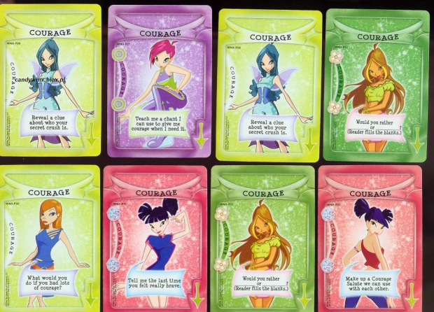 Karty winx club(nie moje)