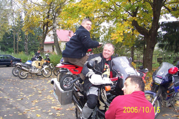 Zakończenie sezonu AFRICA TWIN Bieszczady 2006