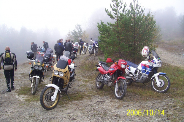 Zakończenie sezonu AFRICA TWIN Bieszczady 2006