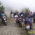 Zakończenie sezonu AFRICA TWIN Bieszczady 2006 na trasie OFF