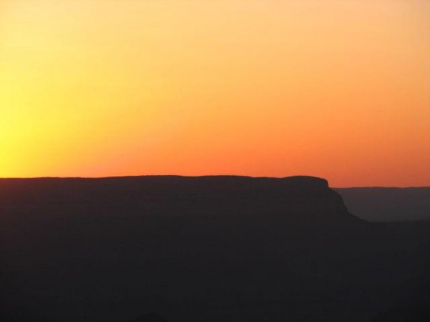 Grand Canyon, Az Zachod