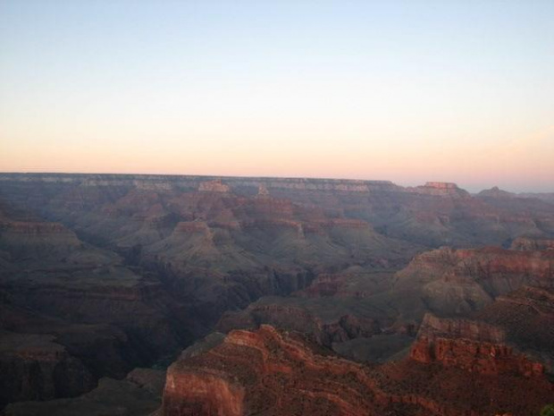 Grand Canyon, Az Zachod