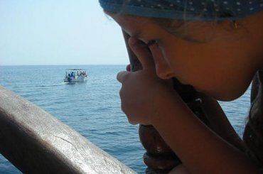 #dziecko #łódka #pirat