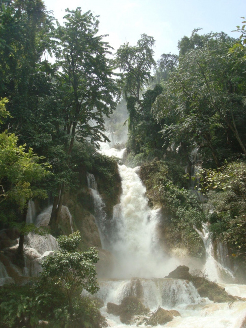 Kwuang Sy waterfall, Lao #KwuangSy #Laos