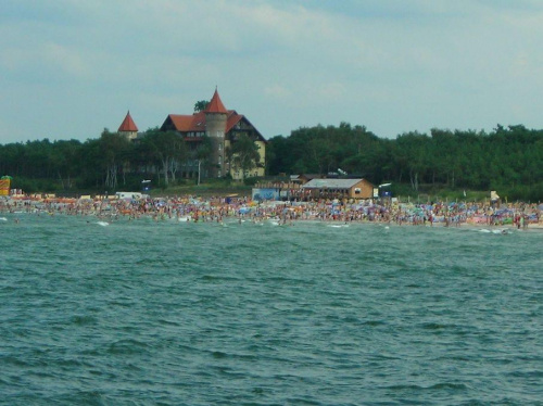 plaża A i zamek