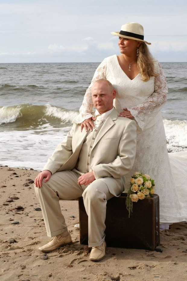 plener ślubny na plazy #plener