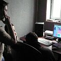 Studio Zgniatacz Dźwięków NIPU nagrywa demo. Vaciak odłuchuje wstępny mix. #nipu #vaciak #koncerty #blues #rock #kraków #muzyka #mariusz #gitara #bas #bebny #perkusja #KSW