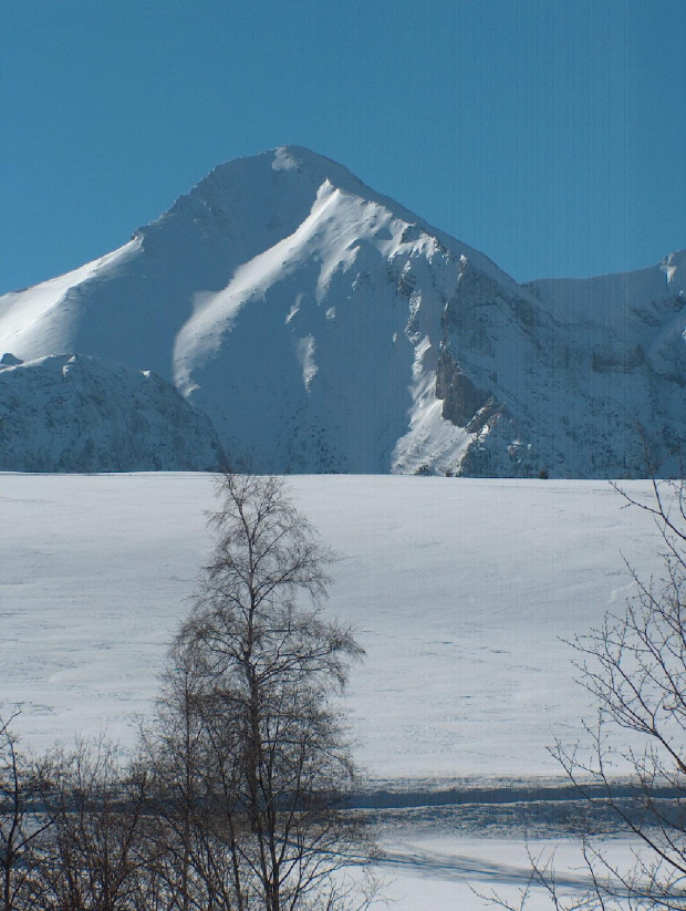 Widok na tatry ze Zdiaru