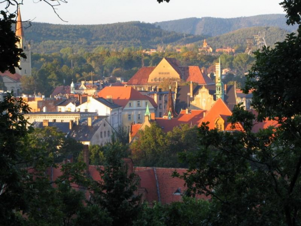 Widok na część centrum miasta