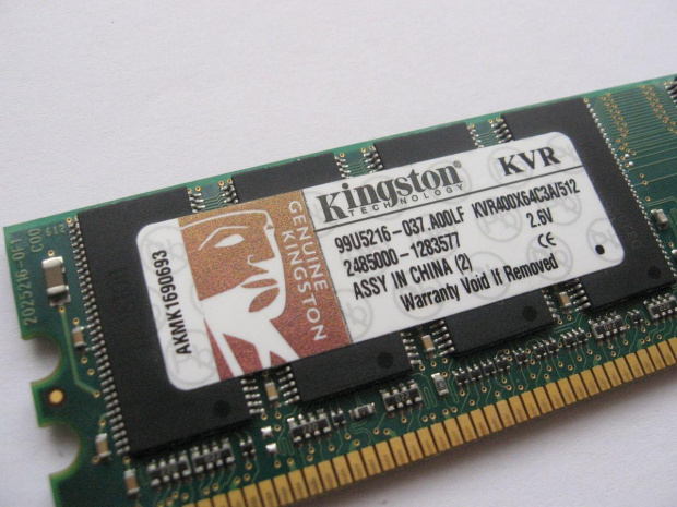 Kingston Value Ram Real Foto ;) Osiągi w albumie ;] #KVR