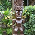Centrum Kultury Polinezyjskiej - bożki nas witają #kultura #wgzotyka #taniec