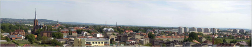 Panorama Raciborza (widok ze szpitala)-UWAGA! DUżE PLIKI PANORAM (ok.3-4MB)