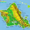 mapa Oahu