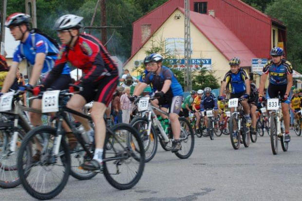 1-sze 100 metrów #BikeMaraton #Zawoja #Eska