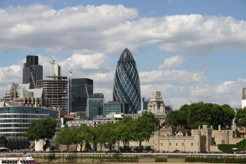 Swiss Re in London (Ogórek) #LondynOgórekSwissRe