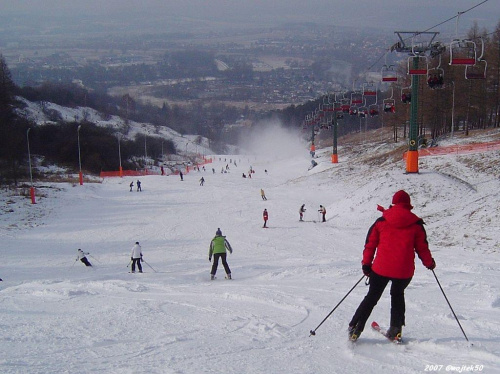 stok narciarski w Przemyślu !!! #narty #Przemyśl #stok #wojtek50 #wyciąg #zima