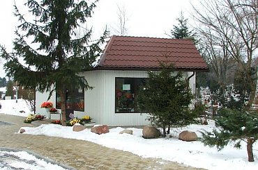 Kwiaciarnia na Piaskowej - tu kupiliśmy znicz #Puławy #kwiaciarnia