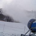 śnieżyca :o)) #narty #Przemyśl #stok #wojtek50 #wyciąg #zima