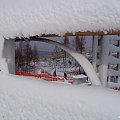 poprzez śnieg.. #narty #Przemyśl #stok #wojtek50 #wyciąg #zima