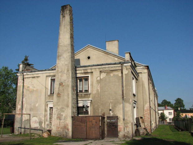 Żarki. Dom kultury. Dawniej synagoga.