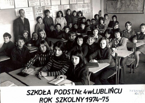 Moja klasa w podstawówce 1974--75 #moja #klasa