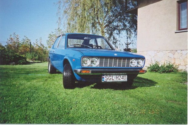 Ten sam Fiat 128 3p po remoncie