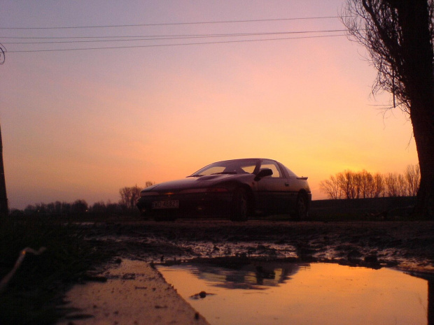 o wschodzie słońca... #MitsubishiEclipse