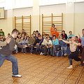 23 marca uczniowie i nauczyciele uczestniczyli w mrożącym krew w żyłach spotkaniu z J. Karateką. fot. M. Sokołowska #Sobieszyn #Brzozowa #Sport #Karate