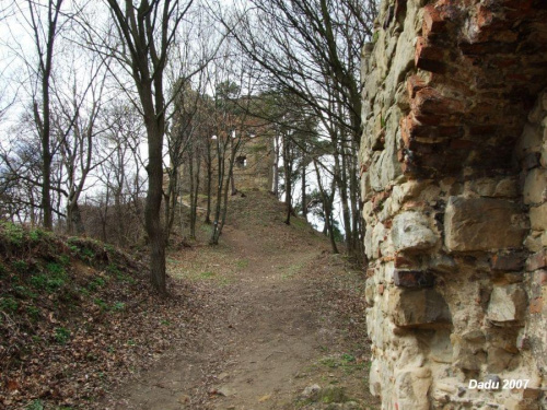 Ruiny zamku Leliwitów w Melsztynie koło Zakliczyna