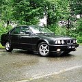 BMW 520iA z 1991r. silnik M50 150KM. Kolor: Diamant Schwarz Metallic