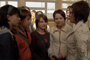 3 kwietnia 2007 w ramach erkrutacji odwiedziliśmy szkoły w Bobrownikach i Dęblinie #Sobieszyn #Brzozowa #Dęblin